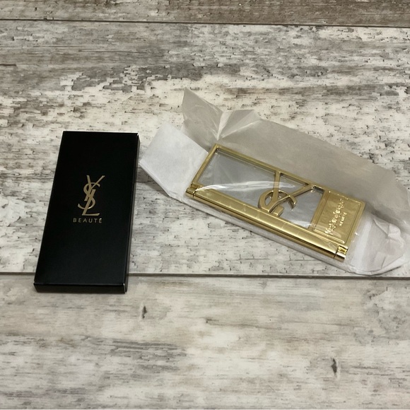 New YSL Makeup mirror gold colour - Picture 1 of 3
